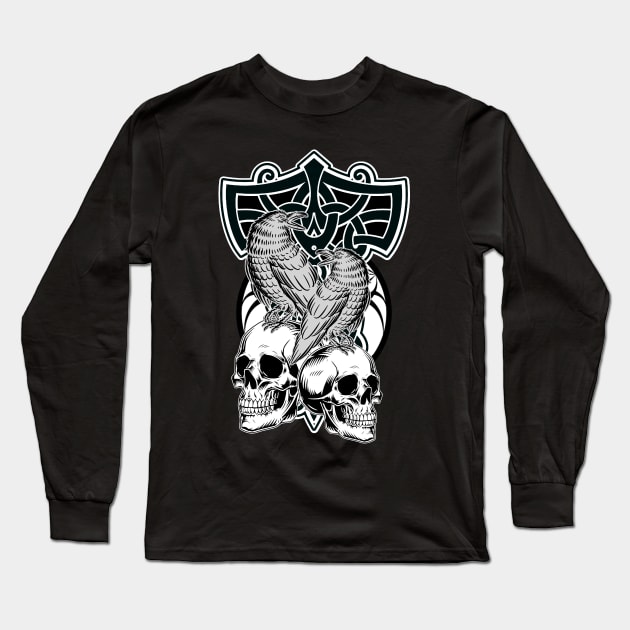 Vikings Long Sleeve T-Shirt by Shirtrunner1